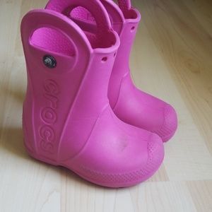 CROCS rain boots